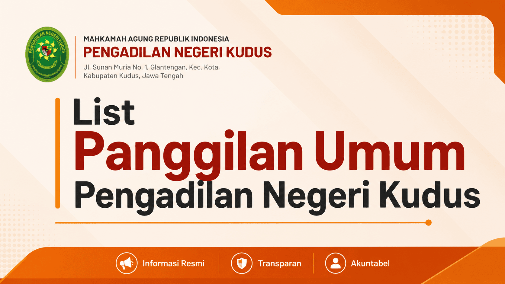 List Panggilan Umum